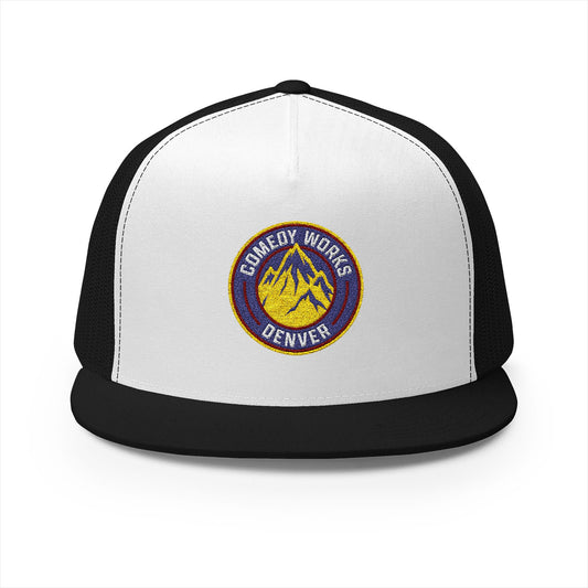 Comedy Works Basketball Embroidered Trucker Hat
