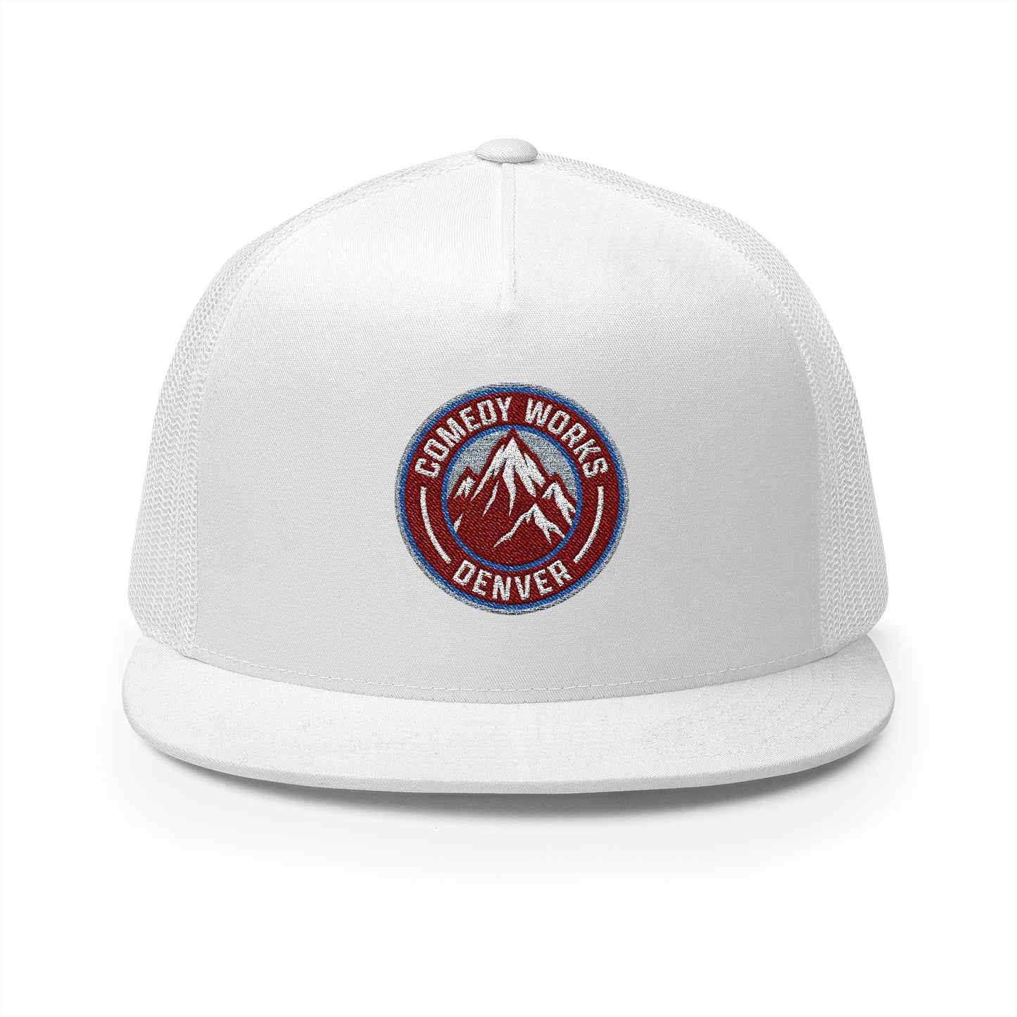 Comedy Works Hockey Embroidered Trucker Hat