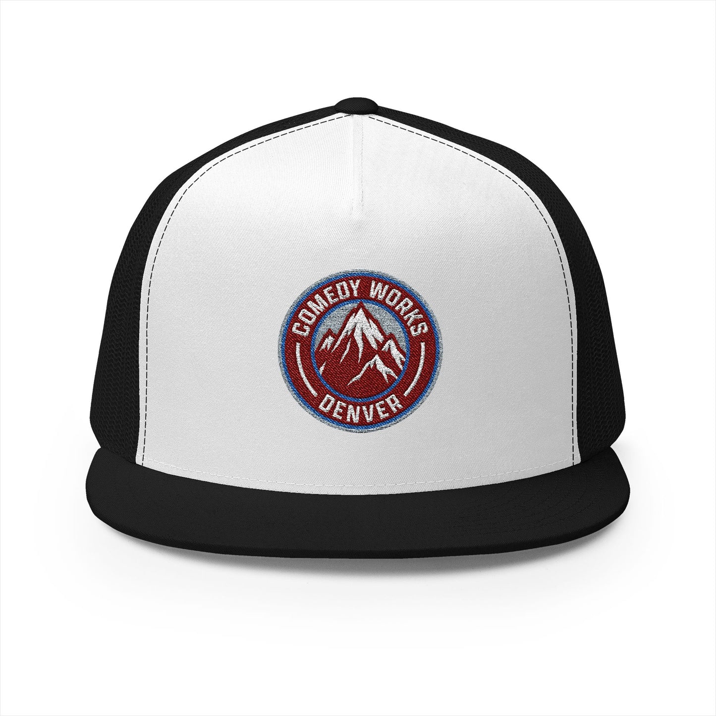 Comedy Works Hockey Embroidered Trucker Hat
