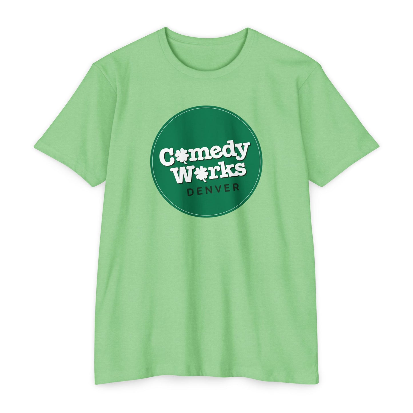 Comedy Works St. Patrick's Day Green Logo Unisex T-Shirt