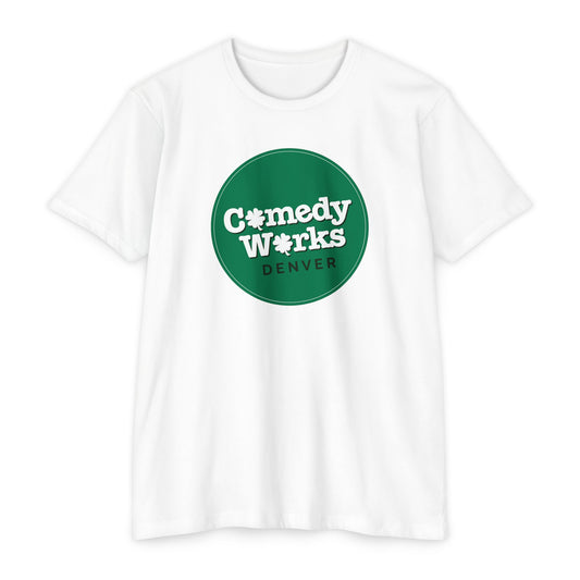 Comedy Works St. Patrick's Day Green Logo Unisex T-Shirt