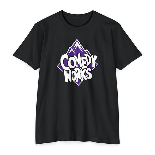 Comedy Works Vintage Baseball Unisex T-Shirt