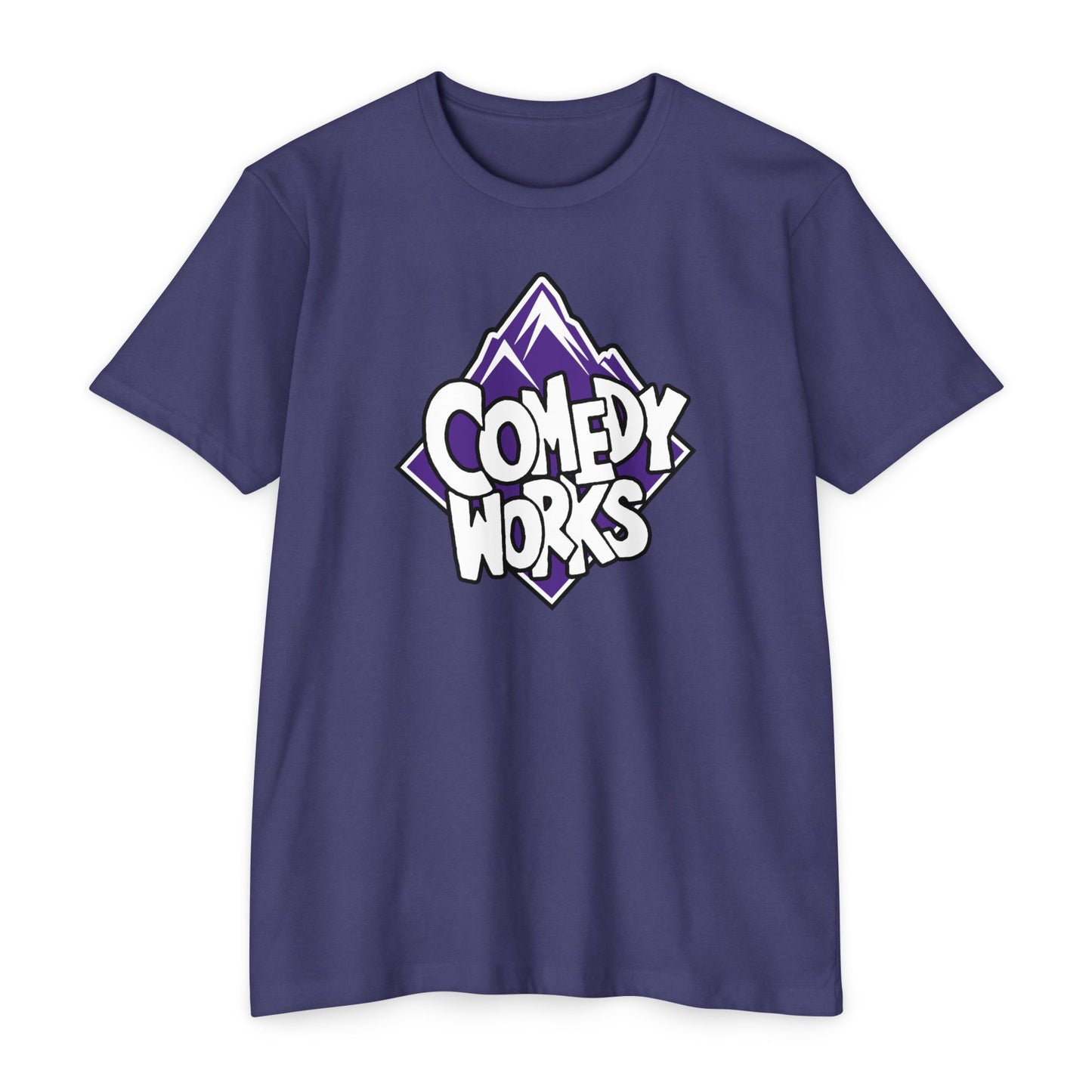 Comedy Works Vintage Baseball Unisex T-Shirt