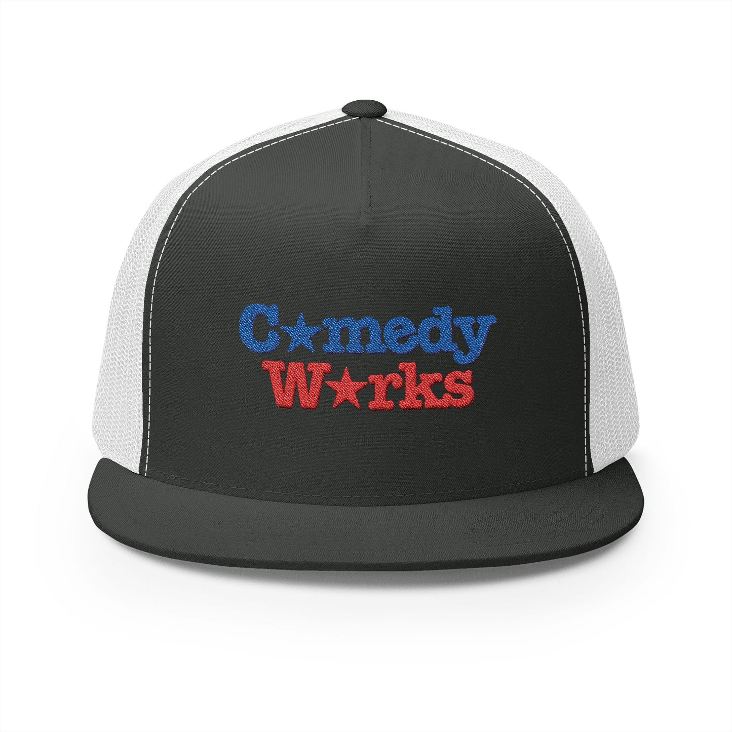 Comedy Works USA Embroidered Trucker Hat