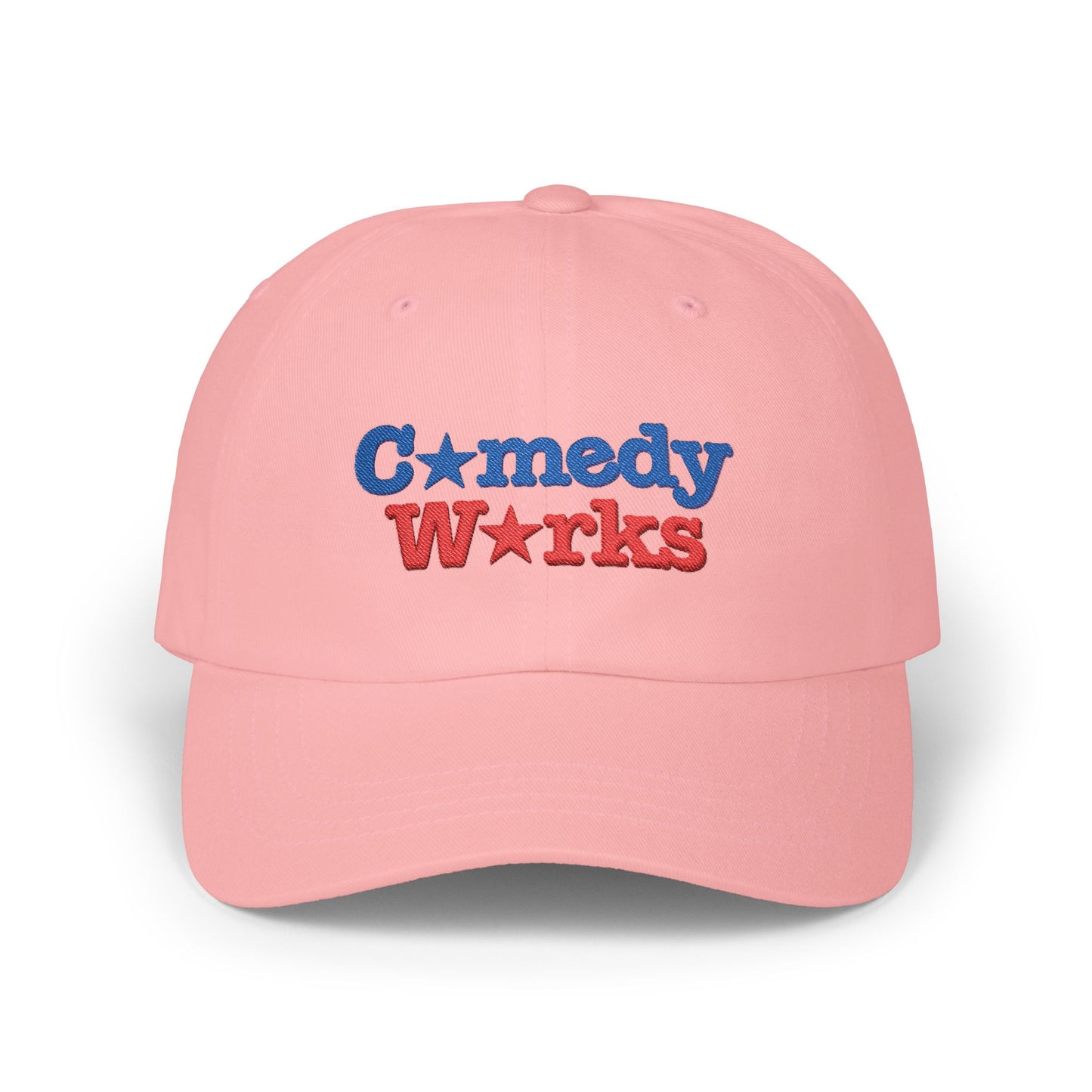 Comedy Works Embroidered USA Ball Cap