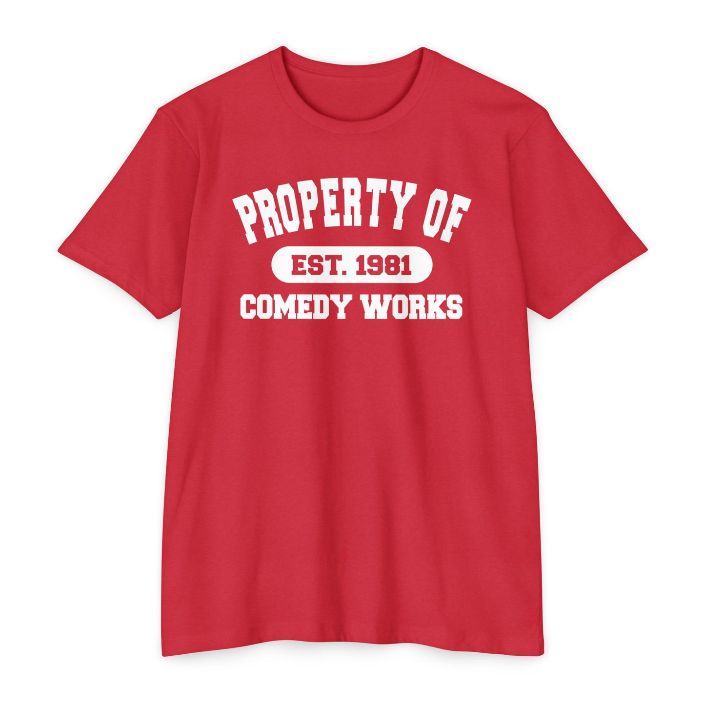 Comedy Works Collegiate Unisex T-Shirt