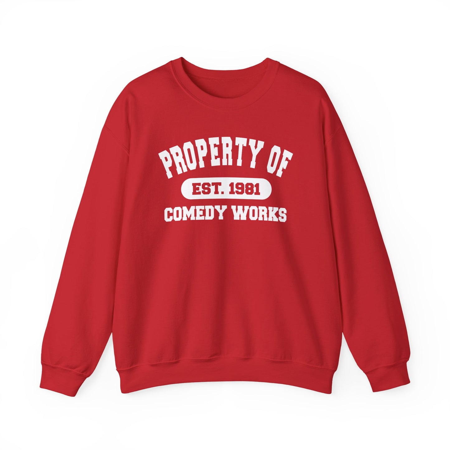 Comedy Works Collegiate Unisex Sweatshirt