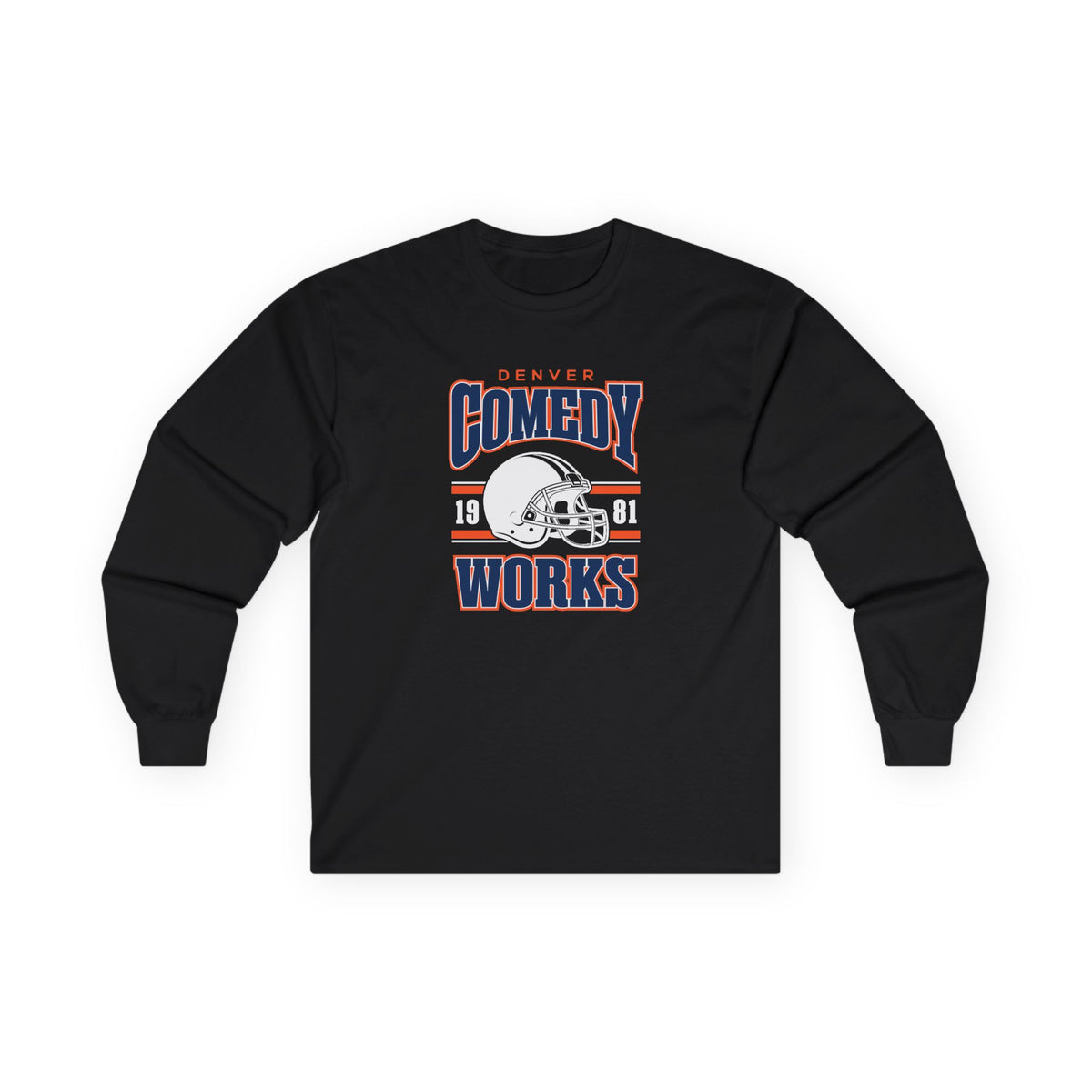 Comedy Works Football Unisex Long Sleeve