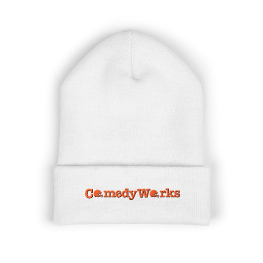 Comedy Works Embroidered Football Beanie
