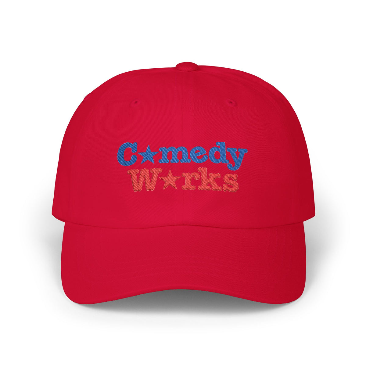 Comedy Works Embroidered USA Ball Cap