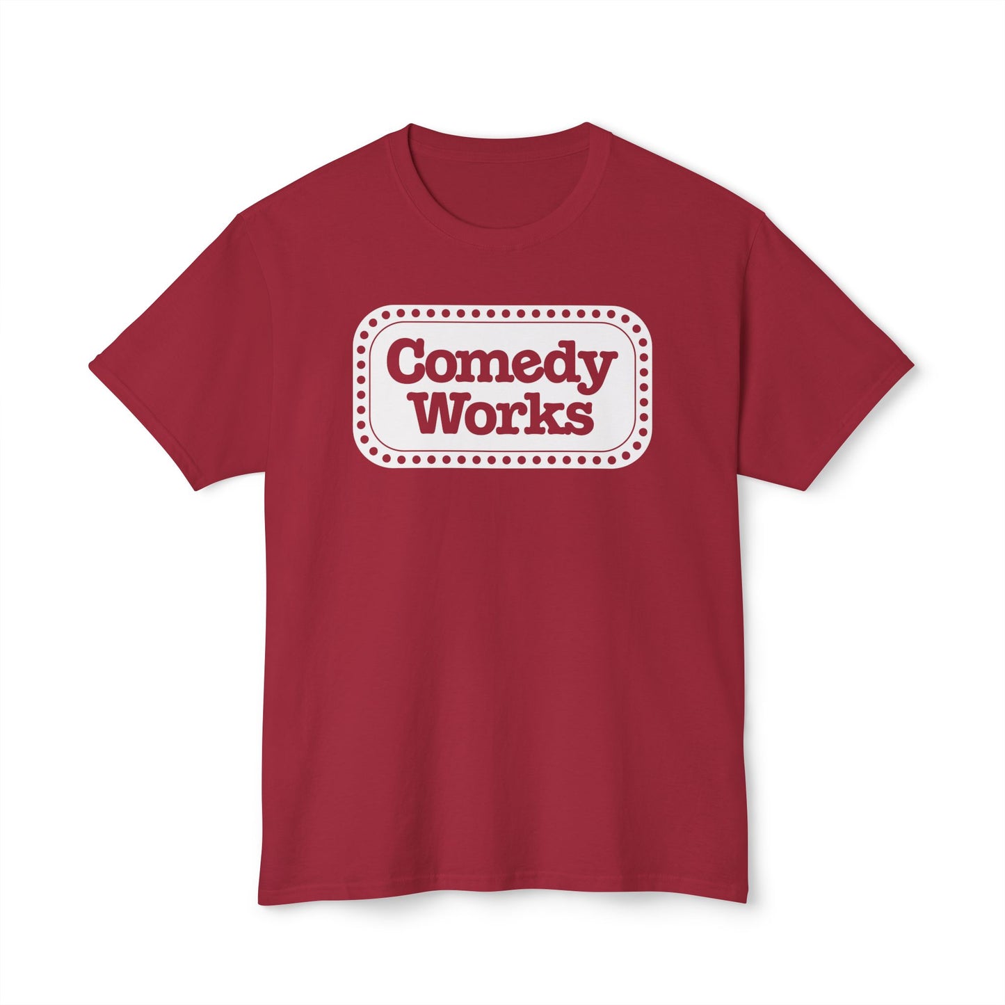 Comedy Works White Sign Unisex T-Shirt