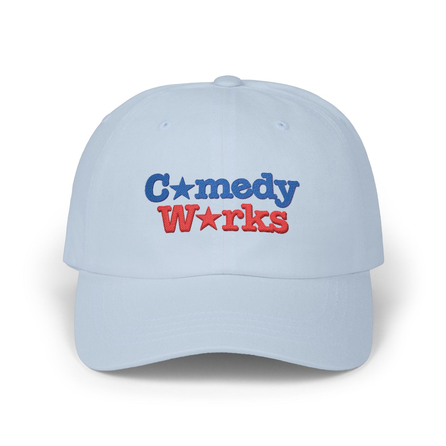 Comedy Works Embroidered USA Ball Cap