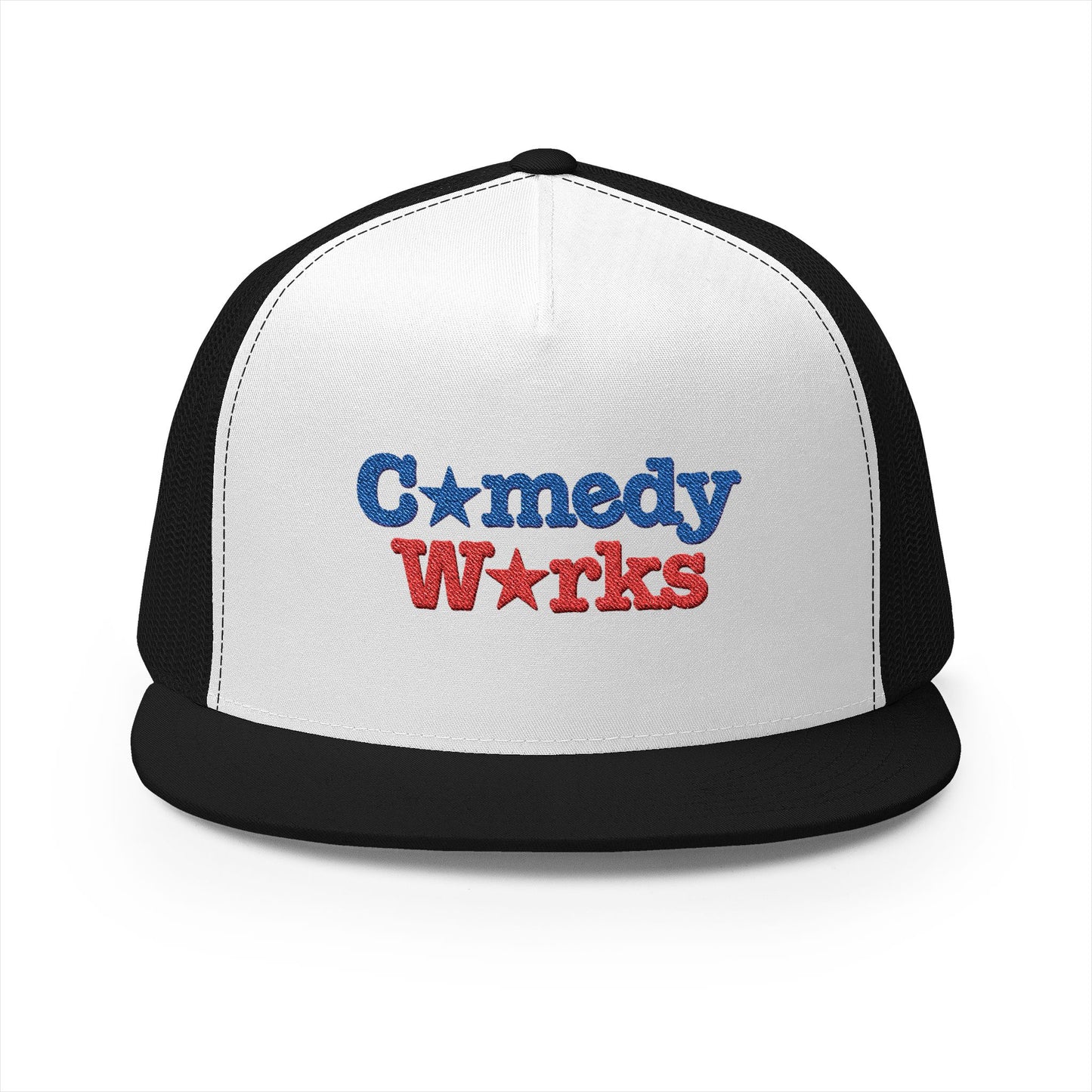 Comedy Works USA Embroidered Trucker Hat