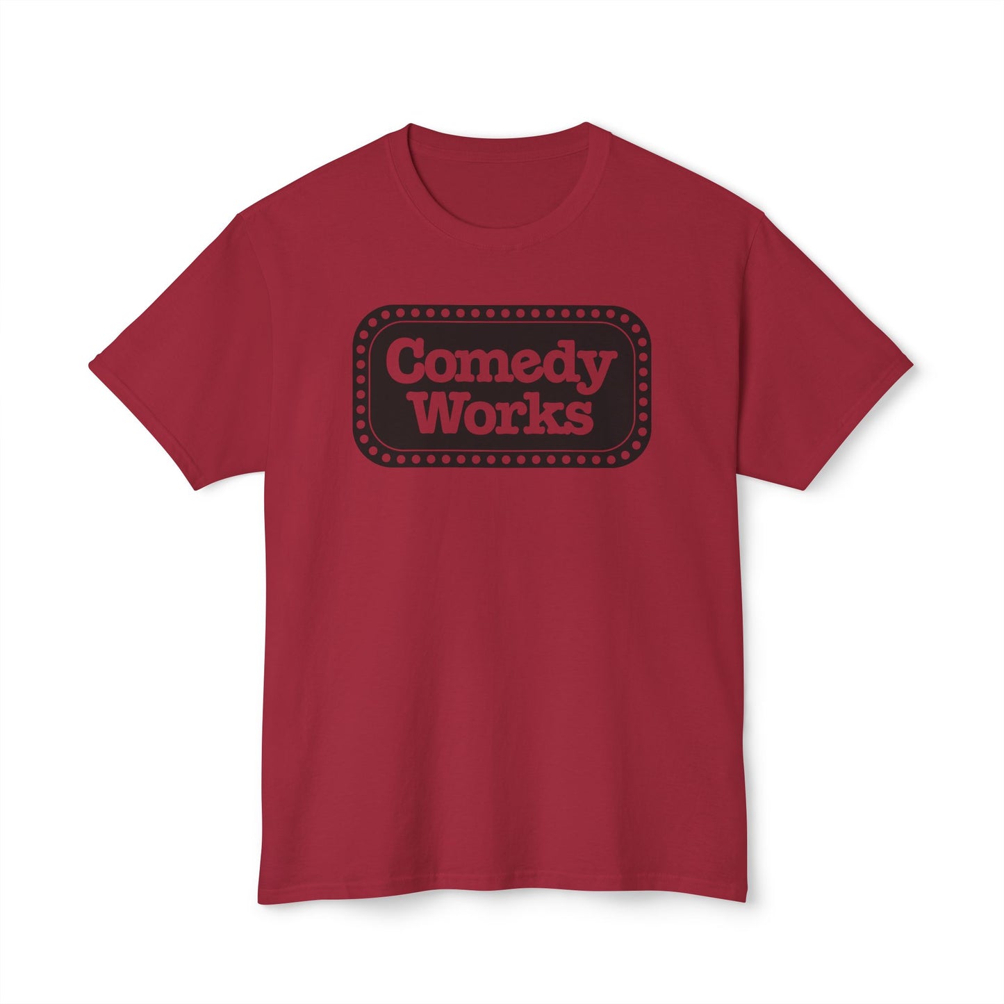 Comedy Works Black Sign Unisex T-shirt