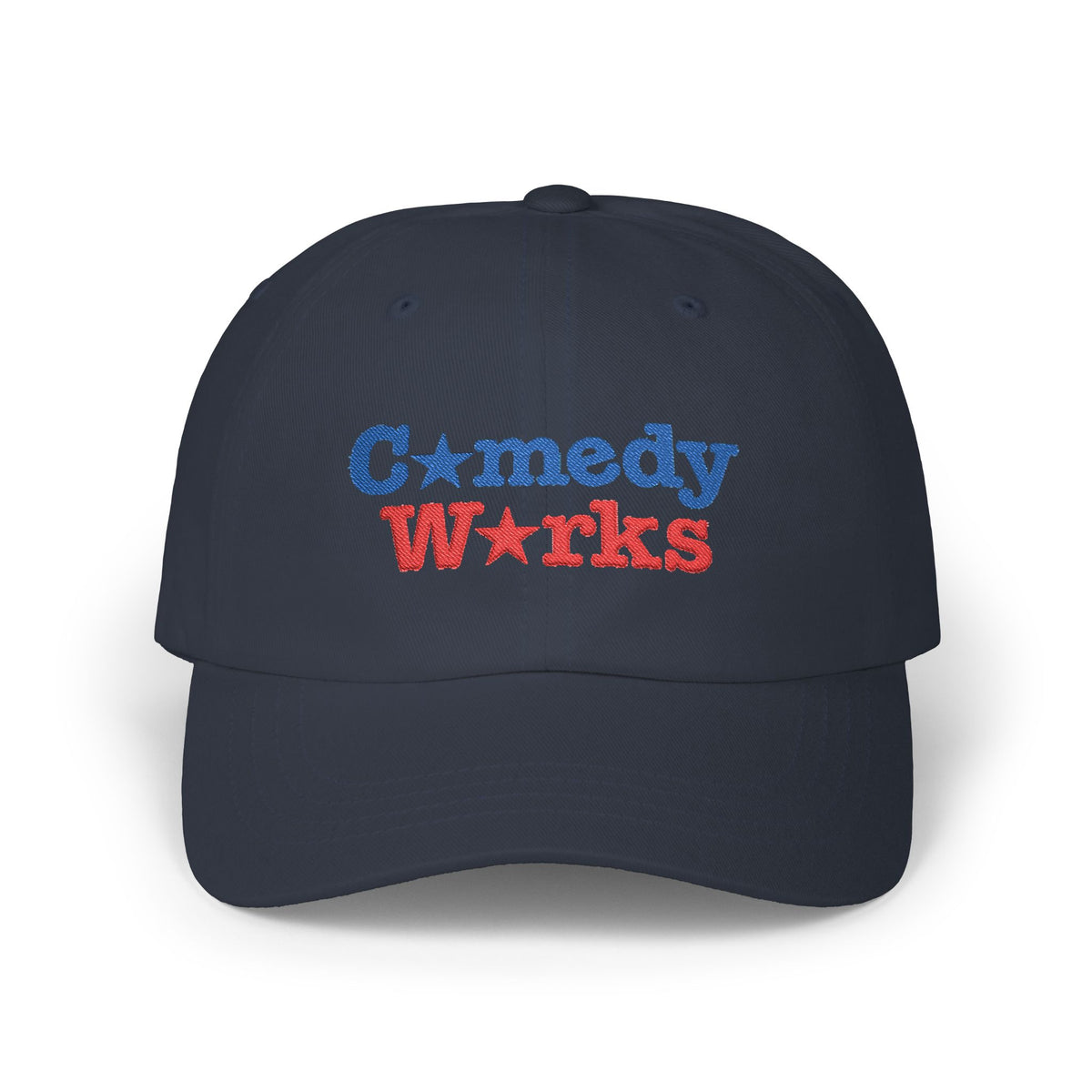 Comedy Works Embroidered USA Ball Cap