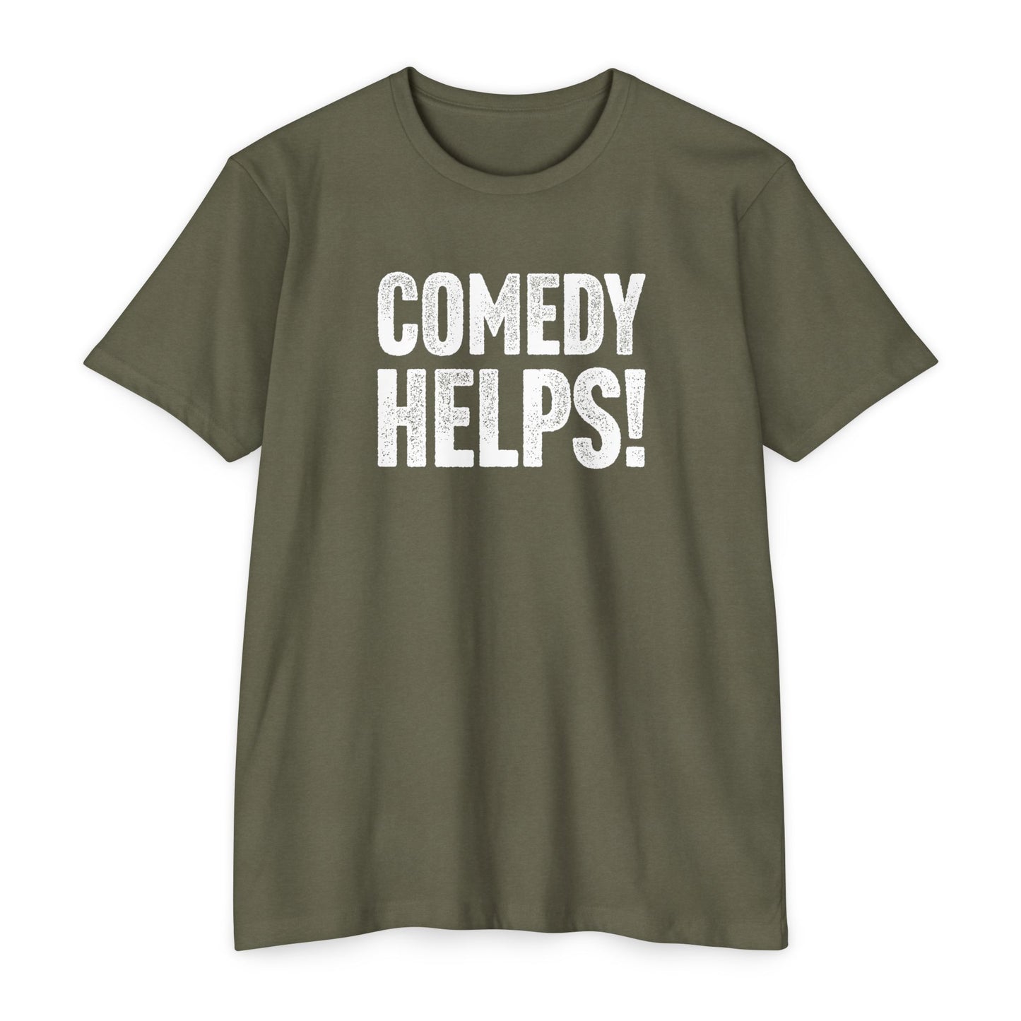 Comedy Works Comedy Helps Unisex T-Shirt