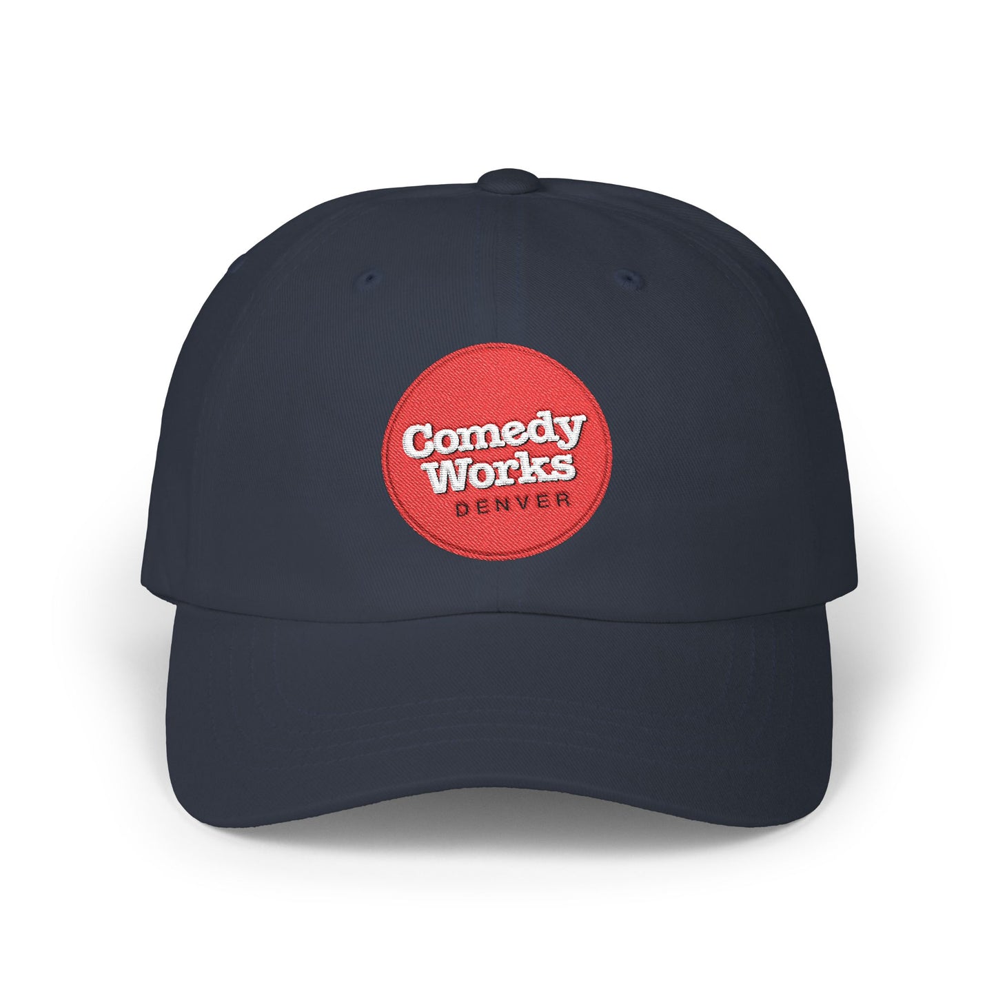 Comedy Works Embroidered Ball Logo Ball Cap