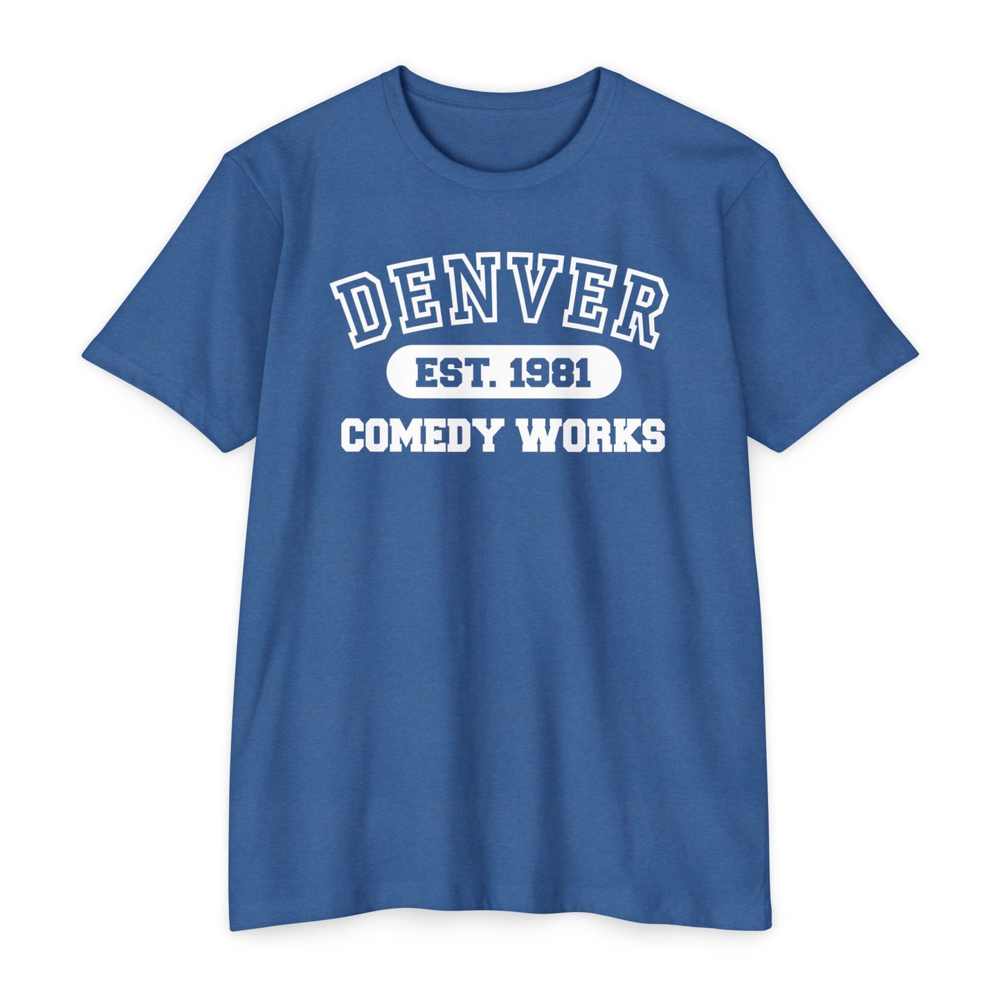 Comedy Works Denver Collegiate Unisex T-Shirt