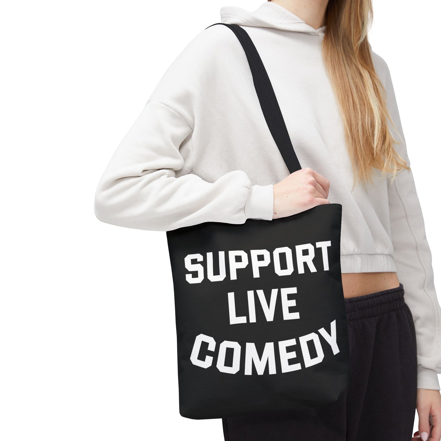 Comedy Works Support Live Comedy Tote Bag 2