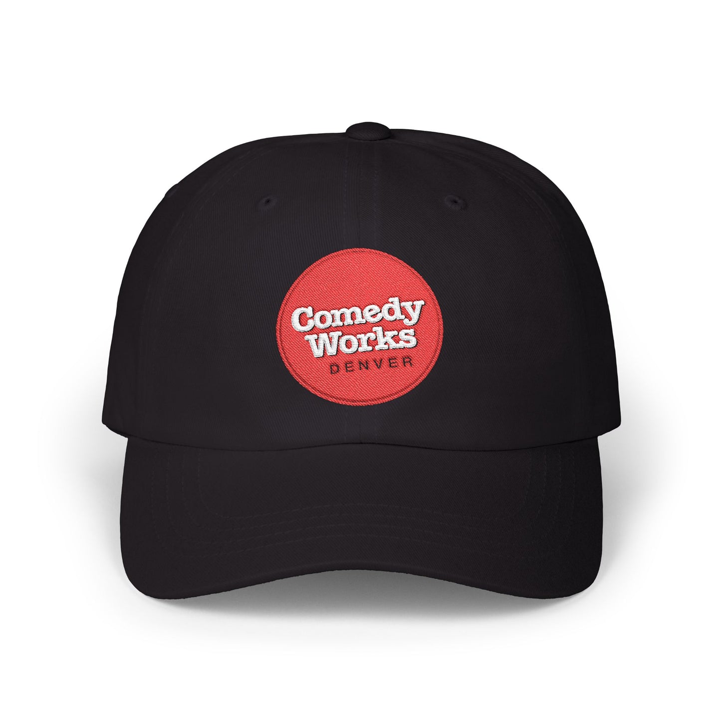 Comedy Works Embroidered Ball Logo Ball Cap