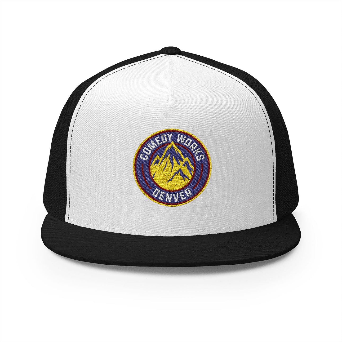 Comedy Works Basketball Embroidered Trucker Hat