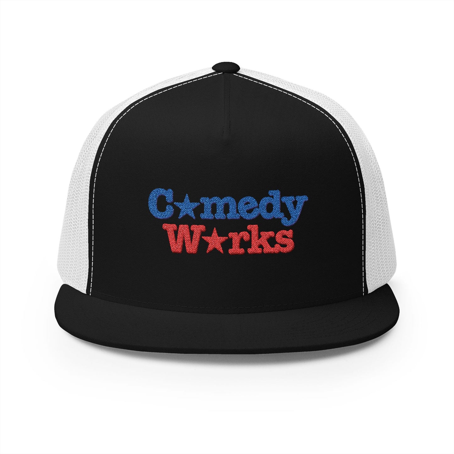 Comedy Works USA Embroidered Trucker Hat