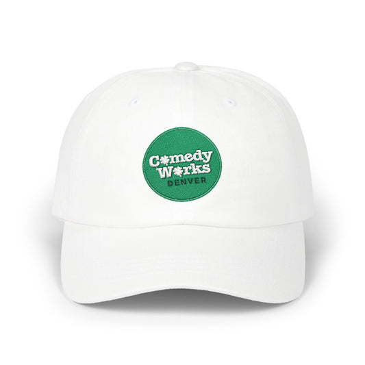 Comedy Works Embroidered St. Patrick's Day Green Ball Logo Ball Cap