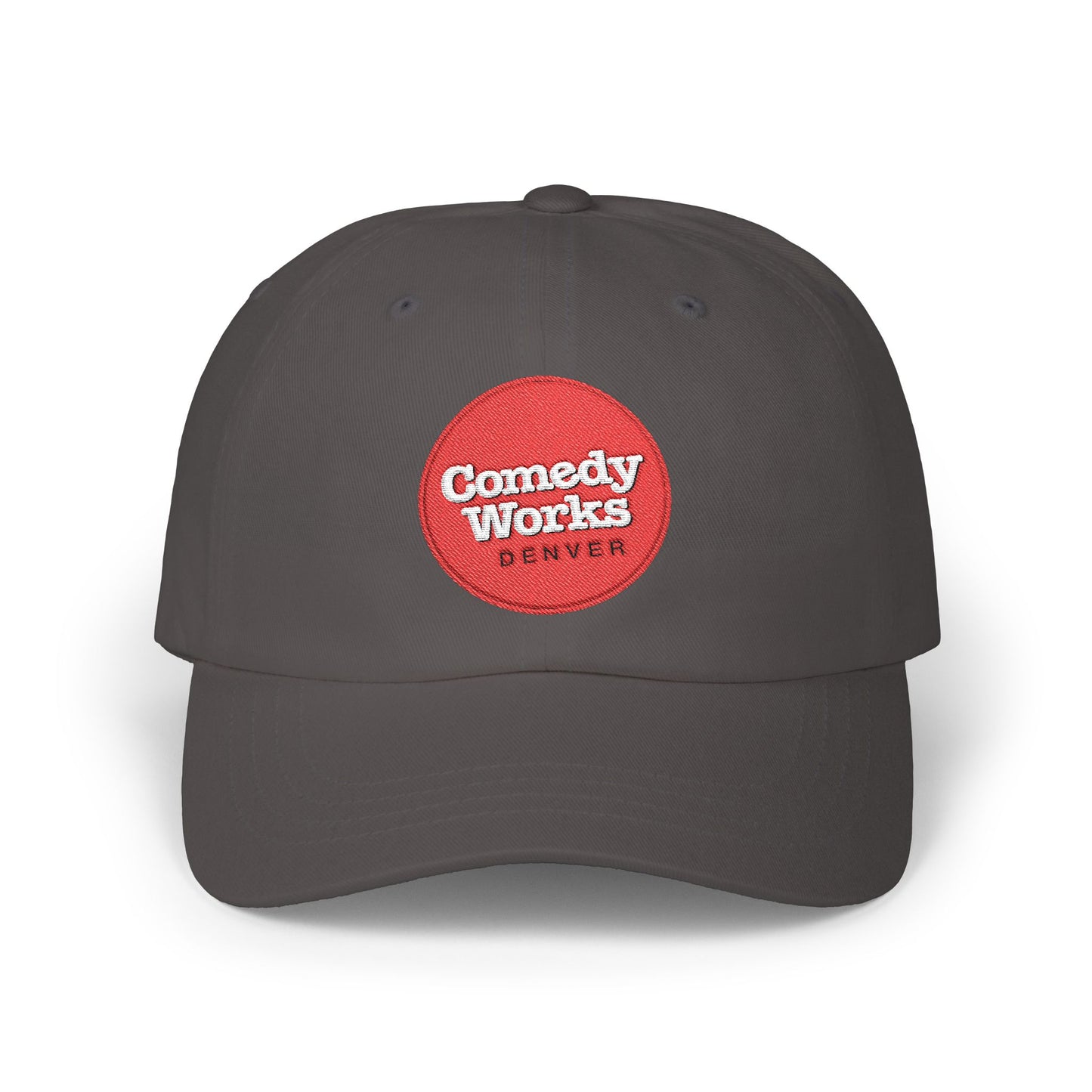 Comedy Works Embroidered Ball Logo Ball Cap