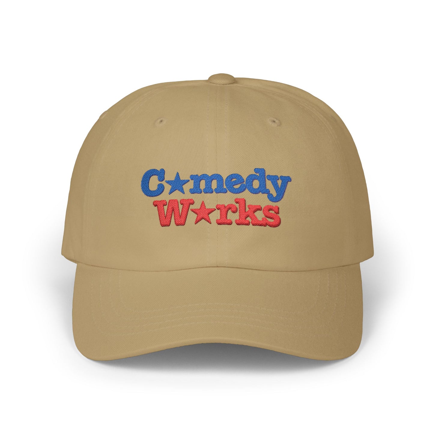 Comedy Works Embroidered USA Ball Cap