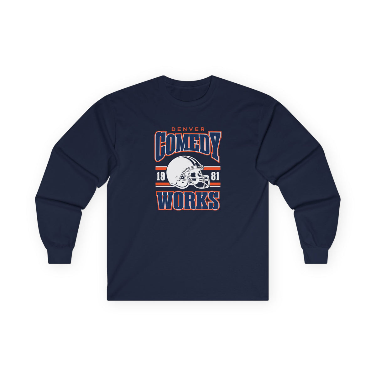 Comedy Works Football Unisex Long Sleeve