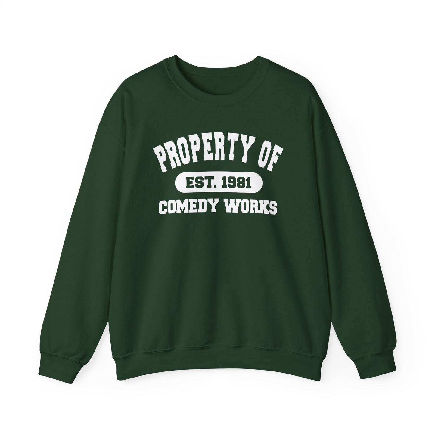 Comedy Works Collegiate Unisex Sweatshirt