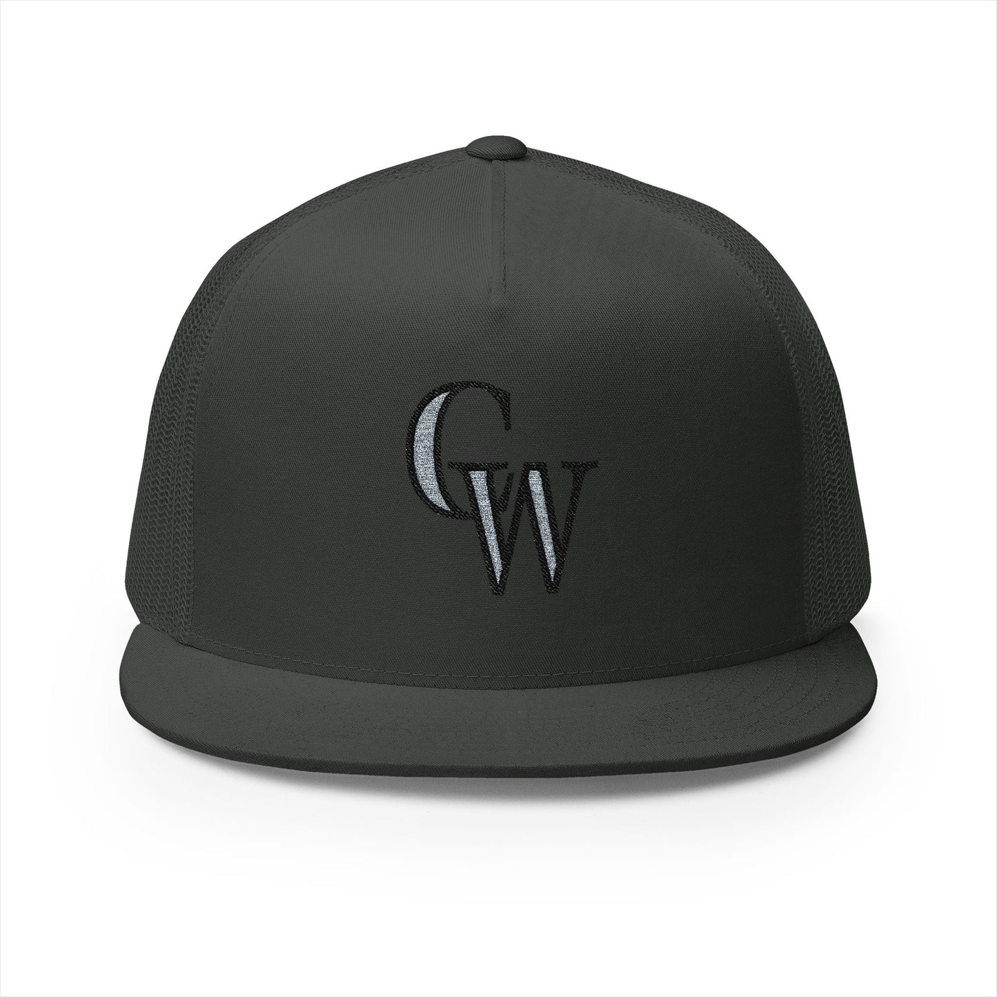 Comedy Works CW Logo Embroidered Trucker Hat