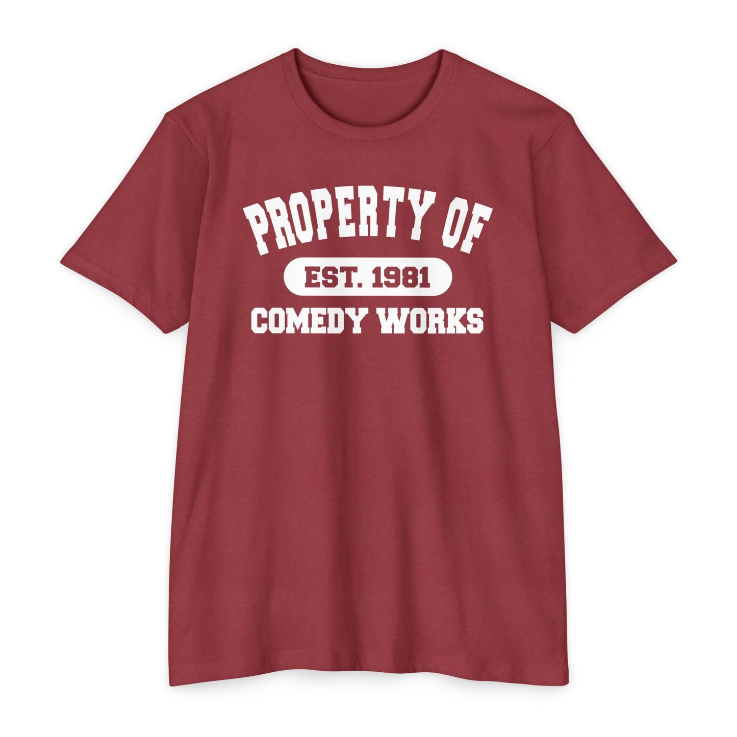 Comedy Works Collegiate Unisex T-Shirt